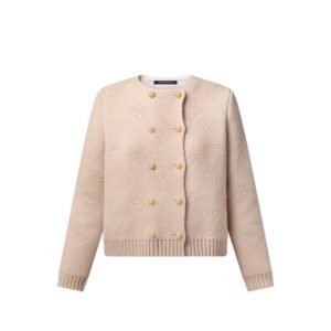 Double-Breasted Mahina Knit Cardigan